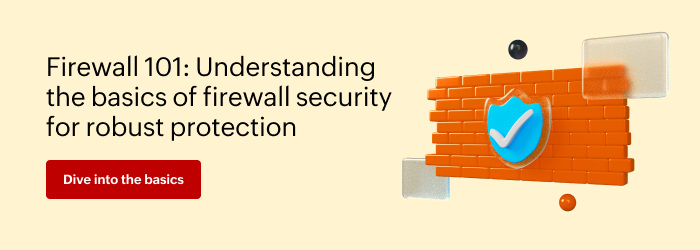 Firewall security.
