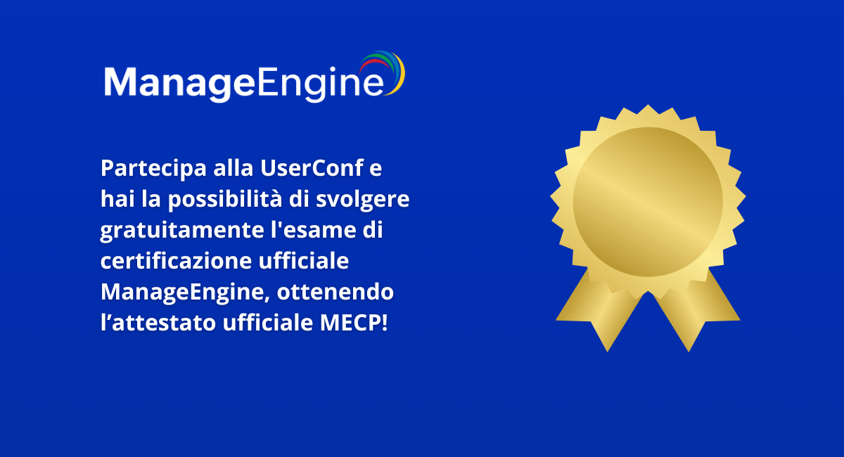 UserConference ManageEngine.
