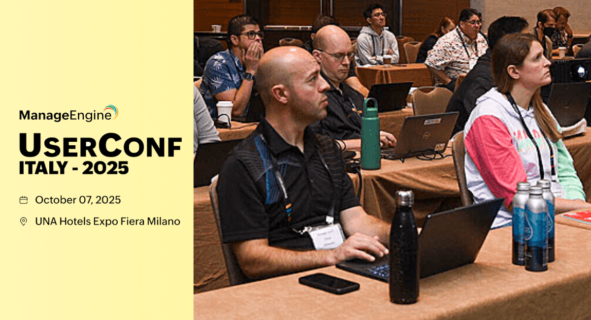 ManageEngine User Conference.